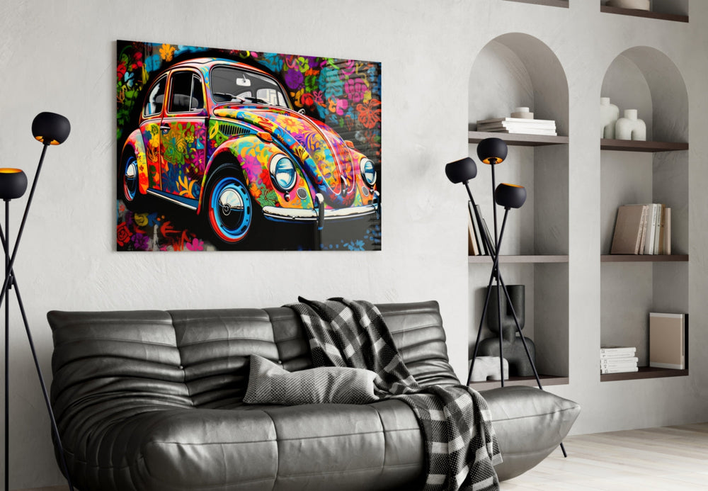 Çiçek açan VW Cam Tablo || Tasarımcı Koleksiyonu