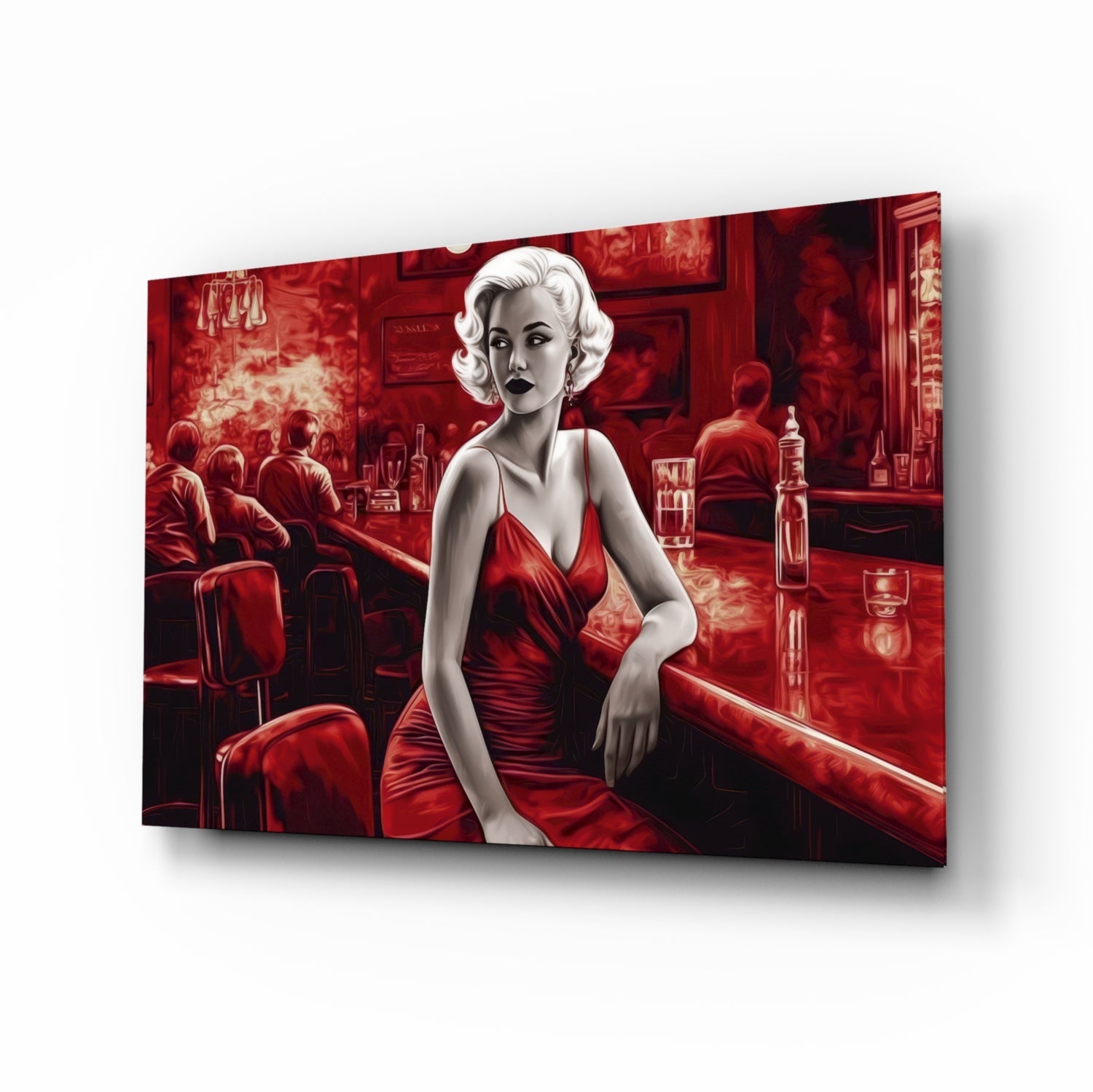 Barda Marilyn Cam Tablo || Tasarımcı Koleksiyonu