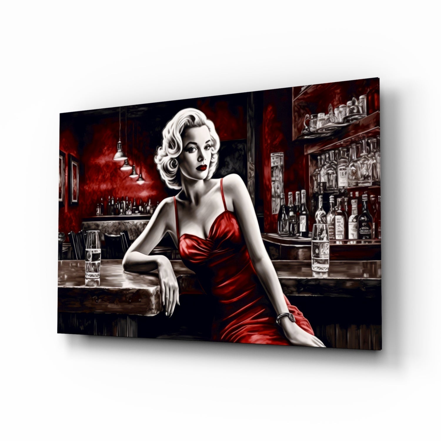 Barda Marilyn Cam Tablo || Tasarımcı Koleksiyonu