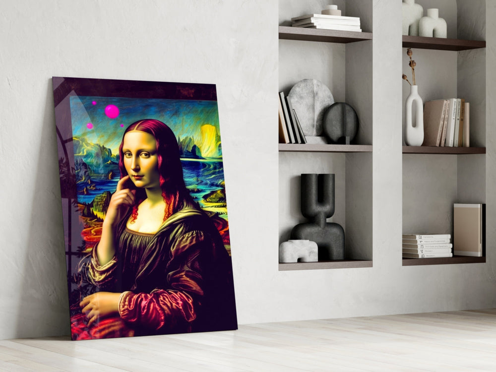 Mona Lisa V2 Cam Tablo || Tasarımcı Koleksiyonu