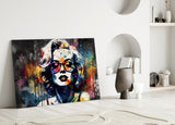 Marilyn Monroe Cam Tablo || Tasarımcı Koleksiyonu