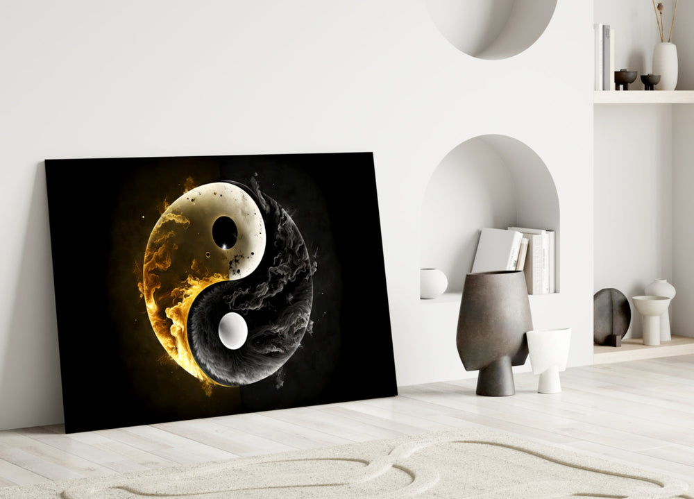 Ying Yang Cam Tablo || Tasarımcı Koleksiyonu
