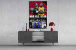 NBA All Star Cam Tablo || Tasarımcı Koleksiyonu