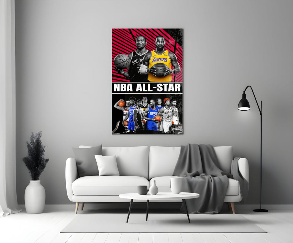 NBA All Star Cam Tablo || Tasarımcı Koleksiyonu