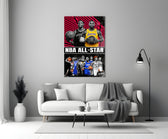 NBA All Star Cam Tablo || Tasarımcı Koleksiyonu