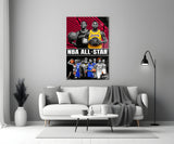 NBA All Star Cam Tablo || Tasarımcı Koleksiyonu