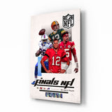 NFL Finalleri Cam Tablo || Tasarımcı Koleksiyonu
