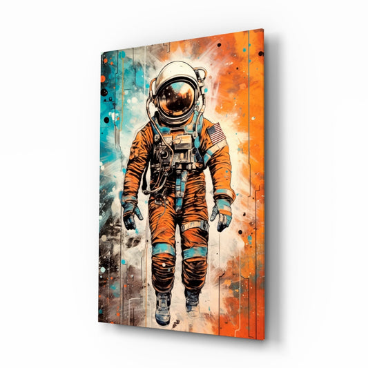 Astronot Cam Tablo || Tasarımcı Koleksiyonu