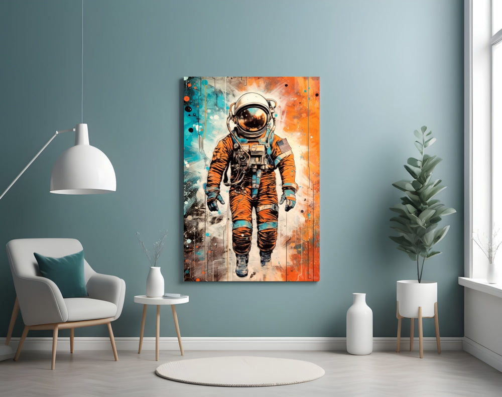 Astronot Cam Tablo || Tasarımcı Koleksiyonu