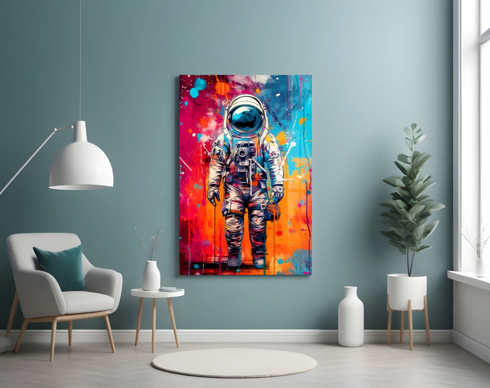Astronot Cam Tablo || Tasarımcı Koleksiyonu
