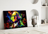 Benjamin Franklin Cam Tablo || Tasarımcı Koleksiyonu