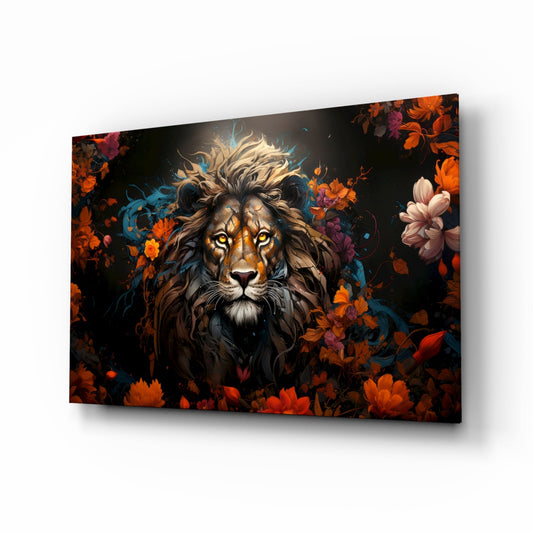 Aslan Cam Tablo || Tasarımcı Koleksiyonu