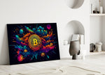 Bitcoin Cam Tablo || Tasarımcı Koleksiyonu