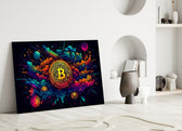 Bitcoin Cam Tablo || Tasarımcı Koleksiyonu