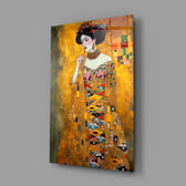 Klimt Tarzı Cam Tablo || Tasarımcı Koleksiyonu