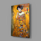 Klimt Tarzı Cam Tablo || Tasarımcı Koleksiyonu