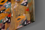 Klimt Tarzı Cam Tablo || Tasarımcı Koleksiyonu