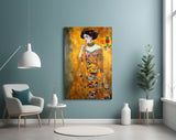 Klimt Tarzı Cam Tablo || Tasarımcı Koleksiyonu