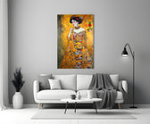 Klimt Tarzı Cam Tablo || Tasarımcı Koleksiyonu