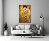 Klimt Tarzı Cam Tablo || Tasarımcı Koleksiyonu