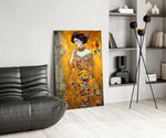 Klimt Tarzı Cam Tablo || Tasarımcı Koleksiyonu