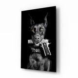 Av Köpeği Cam Tablo || Tasarımcı Koleksiyonu