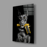Av Köpeği Cam Tablo || Tasarımcı Koleksiyonu
