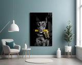 Av Köpeği Cam Tablo || Tasarımcı Koleksiyonu