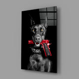 Av Köpeği Cam Tablo || Tasarımcı Koleksiyonu