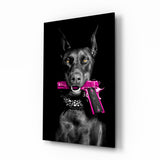 Av Köpeği Cam Tablo || Tasarımcı Koleksiyonu
