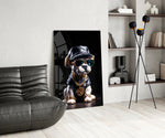 Yavru Köpek Vogue Cam Tablo || Tasarımcı Koleksiyonu