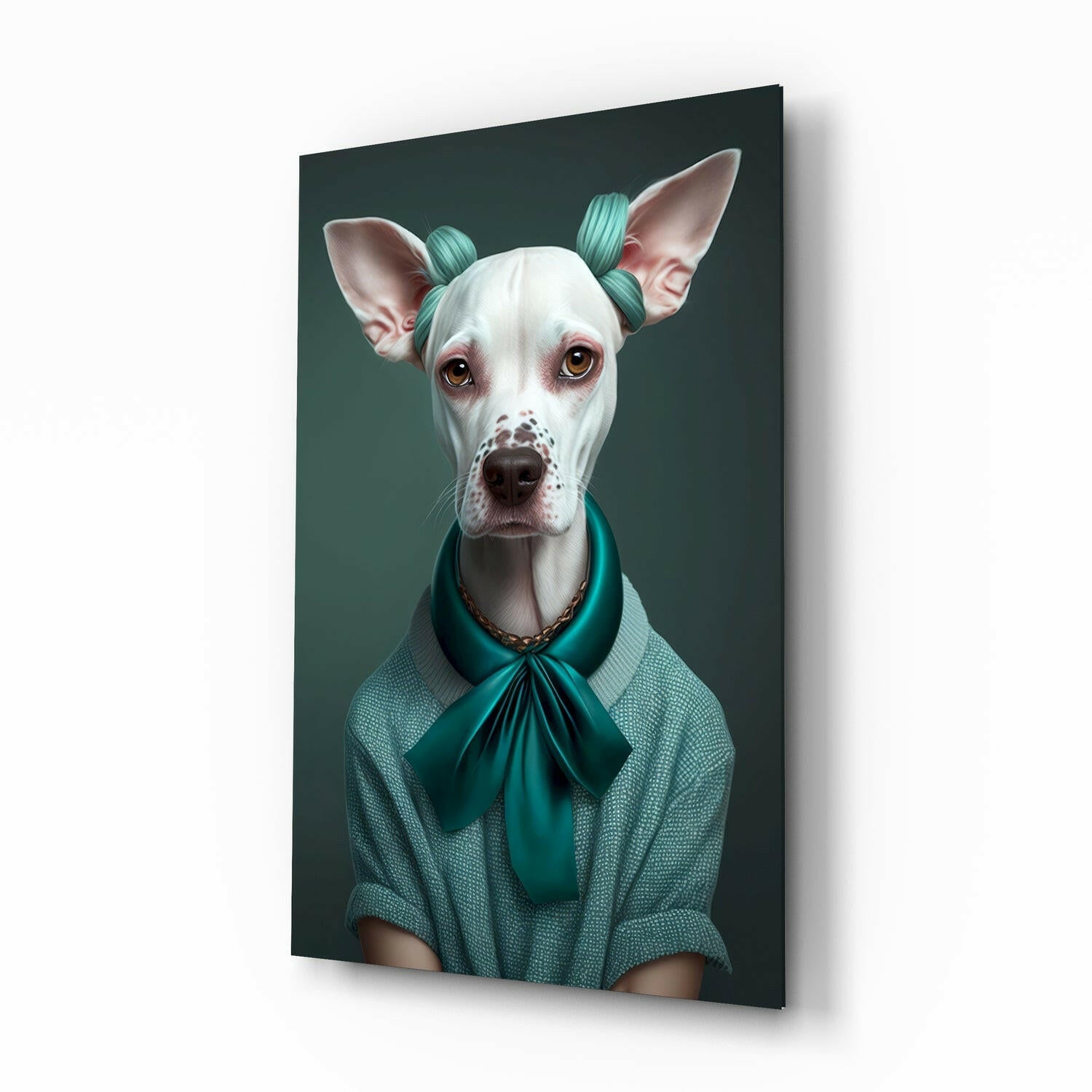 Köpek Cam Tablo
