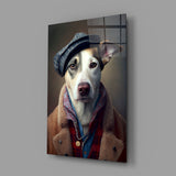 Köpek Cam Tablo.
