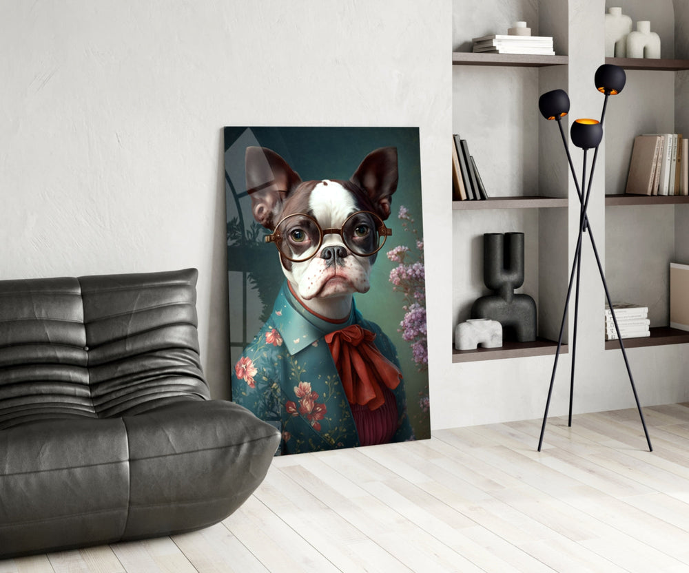 Köpek Vogue Cam Tablo || Tasarımcı Koleksiyonu