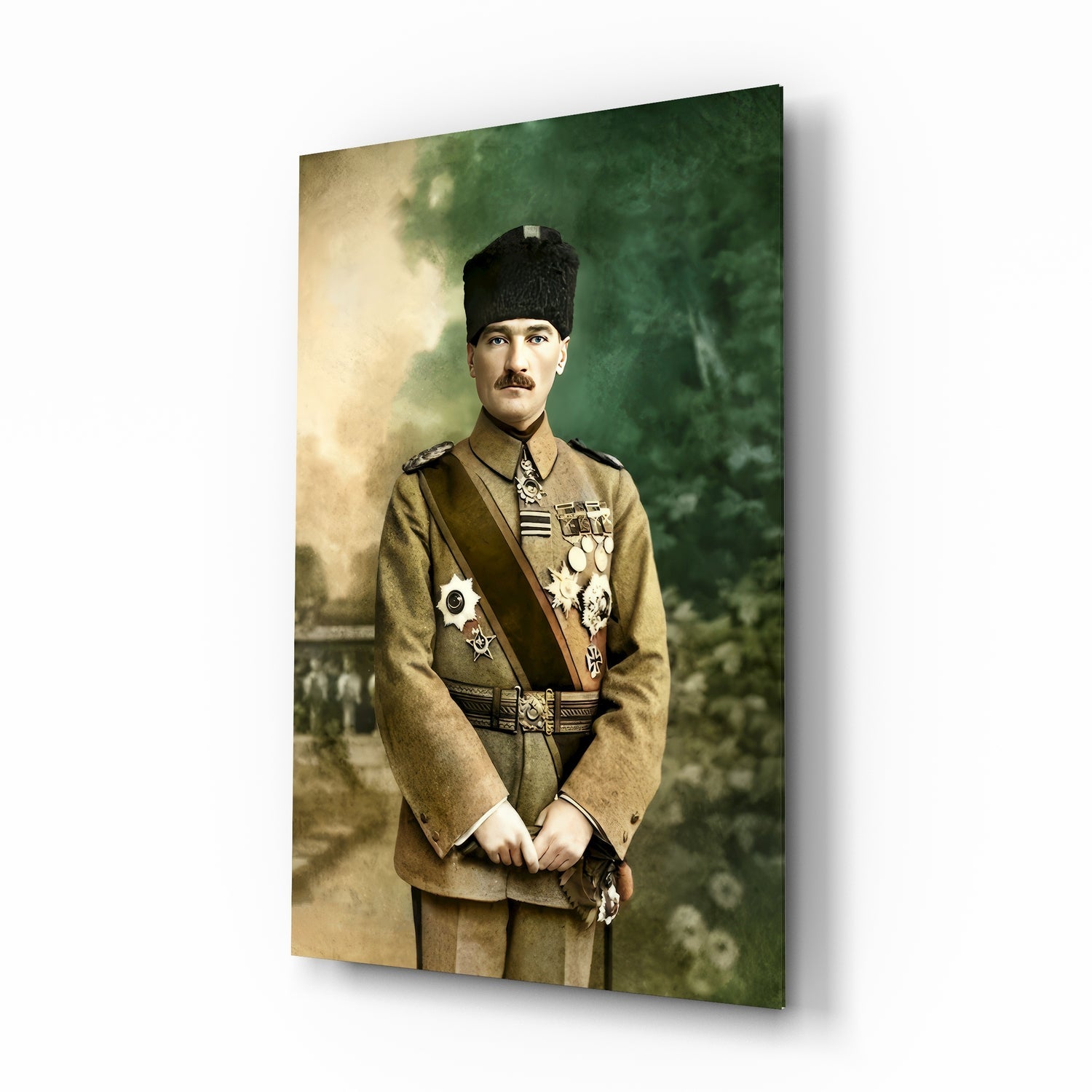 Atatürk Cam Tablo.