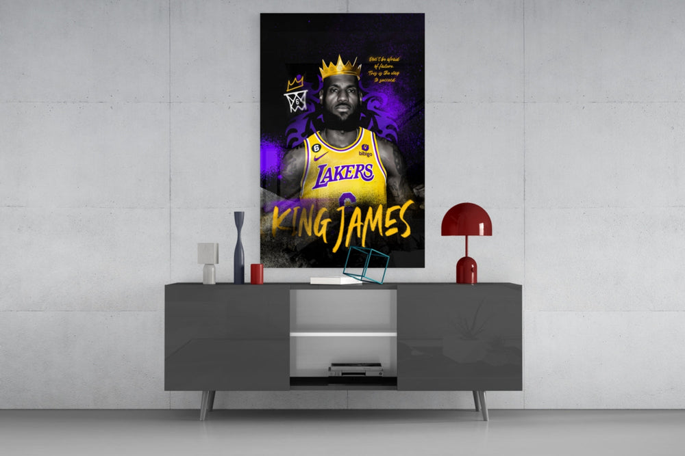 Kral James Cam Tablo || Tasarımcı Koleksiyonu