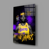 Kral James Cam Tablo || Tasarımcı Koleksiyonu