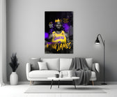 Kral James Cam Tablo || Tasarımcı Koleksiyonu