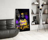 Kral James Cam Tablo || Tasarımcı Koleksiyonu