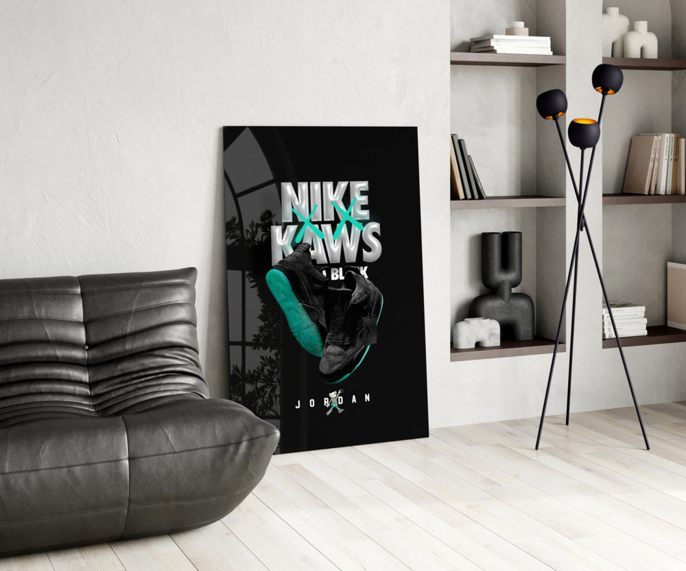 Modern Vinil Figür Cam Tablo || Tasarımcı Koleksiyonu