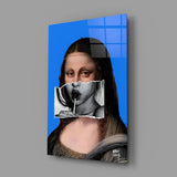 Çağdaş Mona Lisa Cam Tablo || Tasarımcı Koleksiyonu