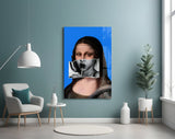 Çağdaş Mona Lisa Cam Tablo || Tasarımcı Koleksiyonu