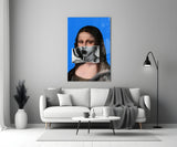Çağdaş Mona Lisa Cam Tablo || Tasarımcı Koleksiyonu
