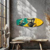 Kimyager Pop Art Cam Tablo.