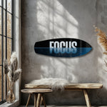 FOCUS Yazılı Motivasyon Cam Tablo.