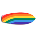 Gökkuşağı Pride Çizgi Cam Tablo.