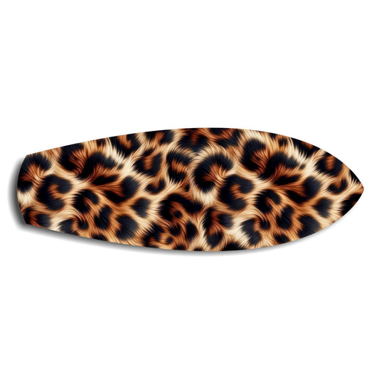 Leopar Desenli Cam Tablo.