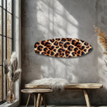 Leopar Desenli Cam Tablo.
