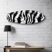 Zebra Çizgili Cam Tablo.