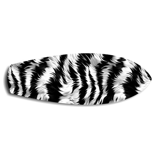 Zebra Çizgili Cam Tablo.